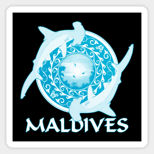 Maldives Hammerhead sharks Magnet